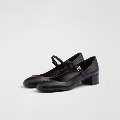 프라다 여성 메리제인 구두 - Prada Womens Black Shoes - prs964x