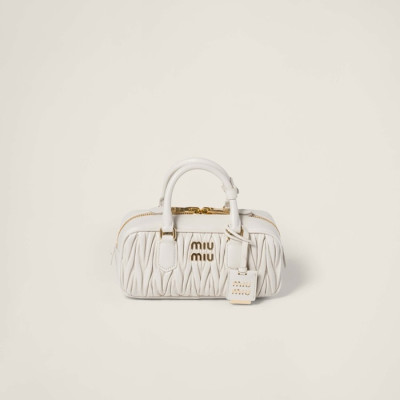 미우미우 여성 아르카디 마테라쎄 백 - Miumiu Womens Arcadie Matelasse Bag - mib2138x