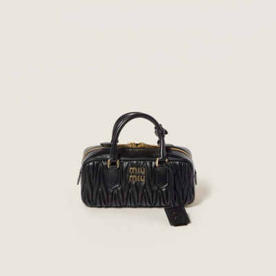 미우미우 여성 아르카디 마테라쎄 백 - Miumiu Womens Arcadie Matelasse Bag - mib2139x