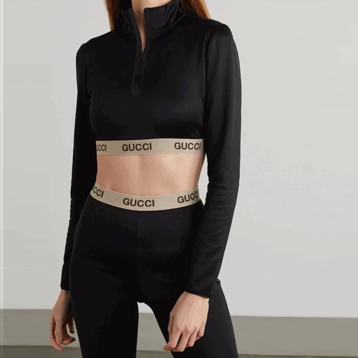 구찌 여성 블랙 트레이닝복 - Gucci Womens Sweat Suits - guc992x