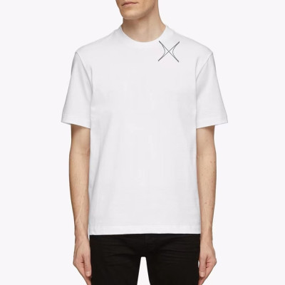 지방시 남성 화이트 반팔 티셔츠 - Givenchy Mens White Tshirts - gic1089x