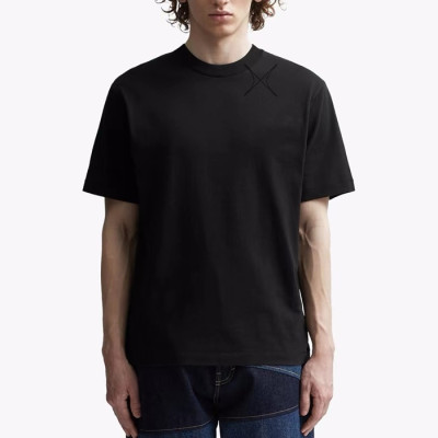 지방시 남성 블랙 반팔 티셔츠 - Givenchy Mens Black Tshirts - gic1090x