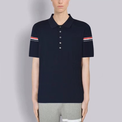 톰브라운 남성 폴로 반팔티 - Thom Browne Mens Polo Tshirts - thc1158x