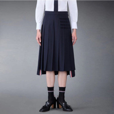톰브라운 여성 네이비 스커트 - Thom Browne Womens Navy Skirts - th1205x