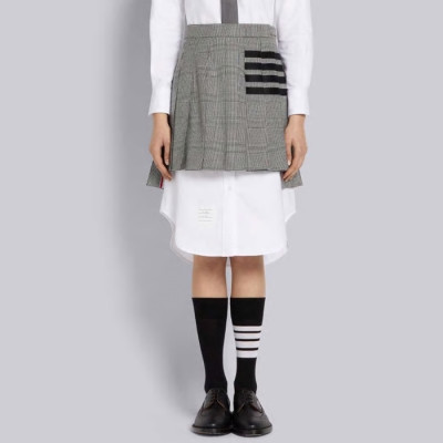 톰브라운 여성 그레이 스커트 - Thom Browne Womens Gray Skirts - thc1210x