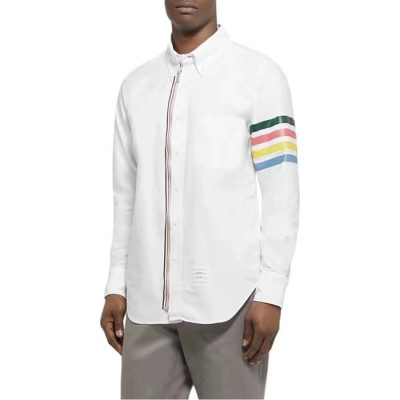 톰브라운 남성 화이트 셔츠 - Thom Browne Mens White Dress Shirts - thc1241x