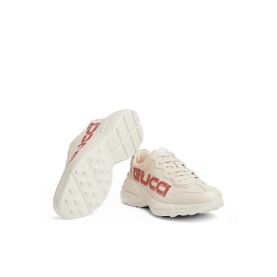 구찌 남/녀 프리팅 롸이톤 - Gucci Unisex Printing Sneakers - gus1090x