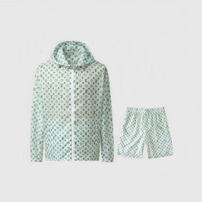 루이비통 남성 비치 투피스 - Louis vuitton Mens Beach Two-pieces - lvc1431x