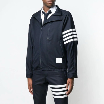 톰브라운 남성 네이비 자켓 - Thom Browne Mens Navy Jackets - thc1436x