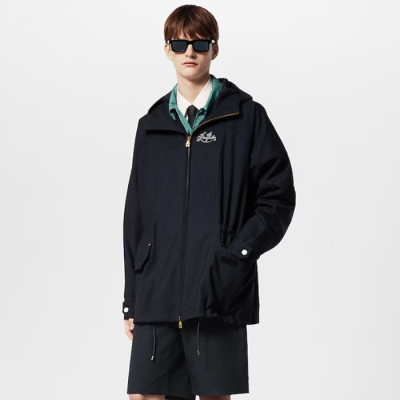 루이비통 남성 블랙 재킷 - Louis vuitton Mens Black Jackets - lvc1485x