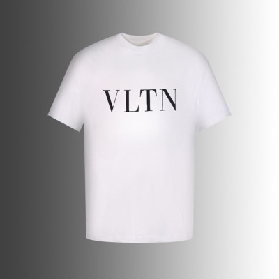 발렌티노 남성 화이트 반팔티 - Valentino Mens White Tshirts - vac1581x