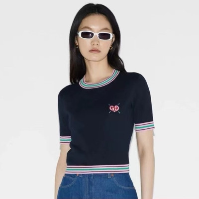 구찌 여성 라운드 반팔 티셔츠 - Gucci Womens Round Tshirts - guc1593x