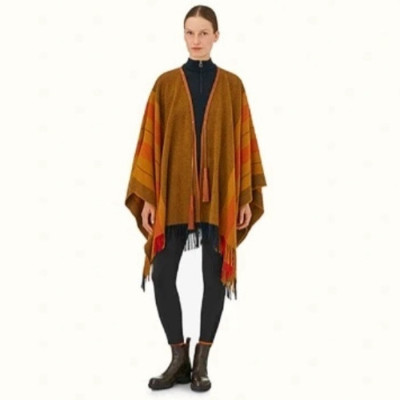 에르메스 여성 카멜 판쵸 - Hermes Womens Camel Pancho - acc2326x