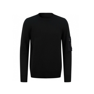 지방시 남성 라운드 스웨터 - Givenchy Mens Black Sweater - gic1843x