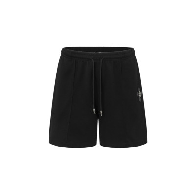 크롬하츠 남성 캐쥬얼 반바지 - Chrom Hearts Mens Black Half-pants - ch1882x