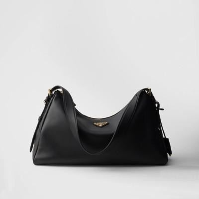 프라다 여성 블랙 호보 백 - Prada Womens Black Hobo Bag - prb2397x