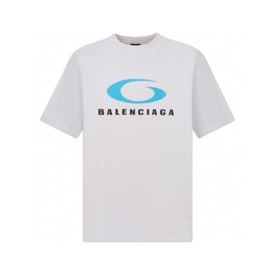 발렌시아가 남성 라운드 반팔 티셔츠 - Balenciaga Mens Round Tshirts - bac2079x