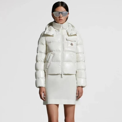 몽클레어 여성 안드로 화이트 패딩 - Moncler Womens Amdro Padding - moc2093x