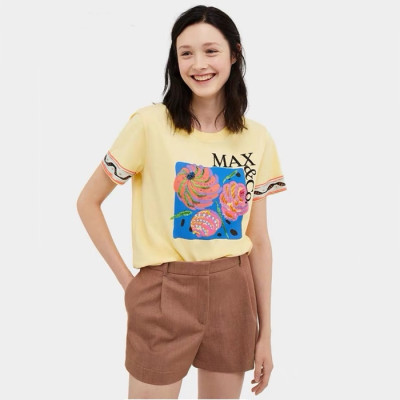 막스앤코 여성 크루넥 반팔티 - Max&Co Womens Round Tshirts - mac2172x