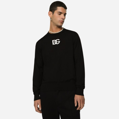 돌체앤가바나 남성 라운드 스웨터 - Dolce&Gabbana Mens Round Sweater - doc2211x