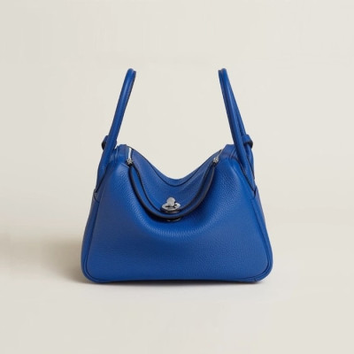 에르메스 여성 블루히드라 린디 백 - Hermes Womens Bleu hydra Lindy Bag - heb2471x