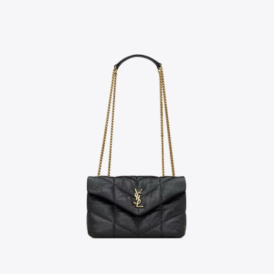 입생로랑 여성 루루 푸퍼 퀄팅 체인백 - Saint Laurent Womens Loulou Puffer Bag - ysb2514x