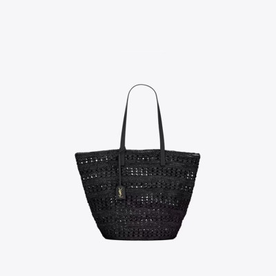 입생로랑 여성 페드로 파니에 라피아 쇼퍼 백 - Saint Laurent Womens Panier Bag - ysb2574x