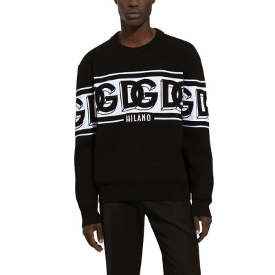 돌체앤가바나 남성 라운드 스웨터 - Dolce&Gabbana Mens Round Sweater - doc2232x