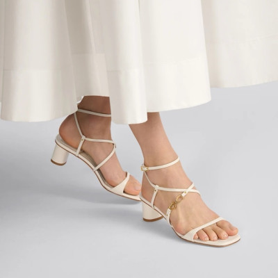 디올 여성 화이트 샌들 - Dior Womens White Sandals - dis1535x