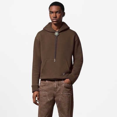 루이비통 남성 베이직 후드티 - Louis vuitton Mens Basic Hoodie - lvc2697x