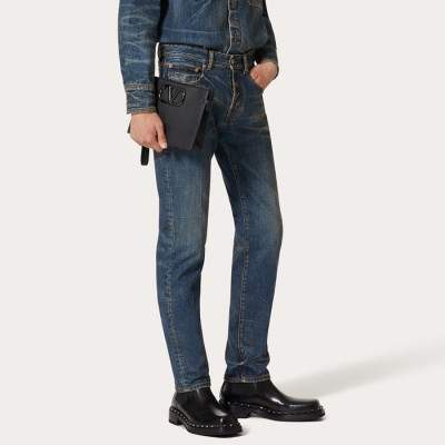 발렌티노 남성 블루 청바지 - Valentino Mens Blue Jeans - vac2747x