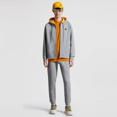 몽클레어 남성 그레이 트레이닝복 - Moncler Mens Gray Sweat suit - moc2754x