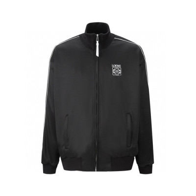 로에베 남성 블랙 재킷 - Loewe Mens Black Jacket - loc2773x