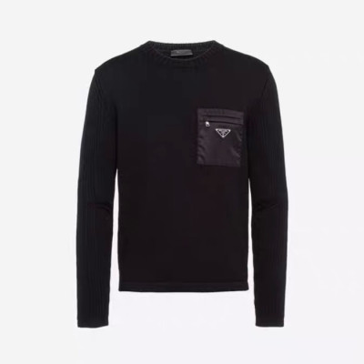 프라다 남성 라운드 스웨터 - Prada Mens Round Sweater - prc2815x