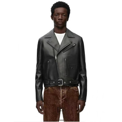 로에베 남성 가죽 자켓 - Loewe Mens Leather Jacket - loc2958x