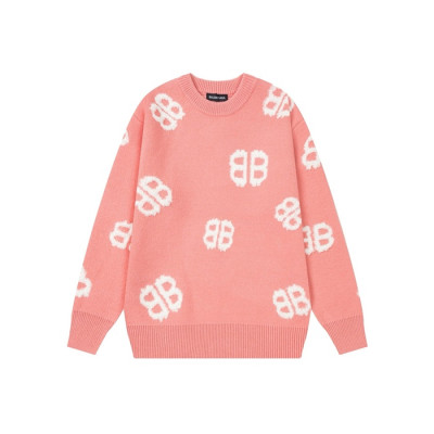 발렌시아가 남성 라운드 니트 - Balenciaga Mens Round Knitwear - bac3041x