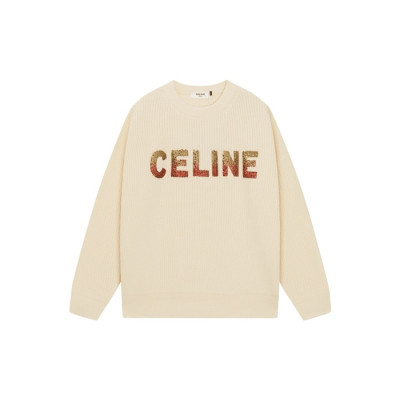 셀린느 남성 라운드 스웨터 - Celine Mens Round Sweater - cec3197x