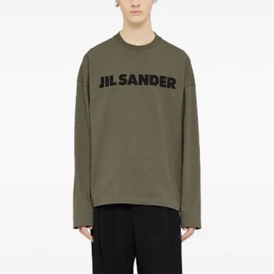 질샌더 남성 베이직 긴팔티 - Jil Sander Mens Basic Tshirt - jic3369x