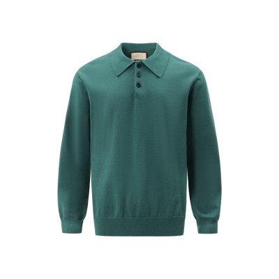 구찌 남성 폴로 스웨터 - Gucci Mens Polo Sweater - guc3410x