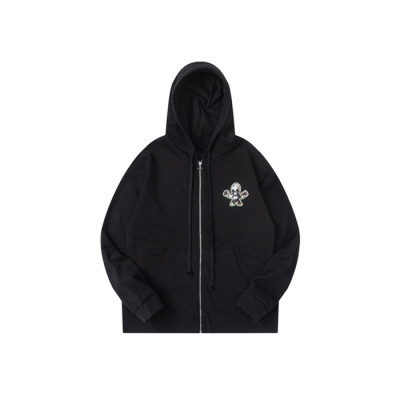 크롬하츠 남성 집업 후디 - Chrom hearts Mens Zip-up Hoodie - chc3527x