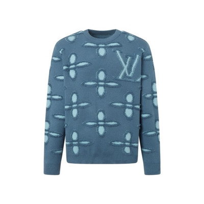 루이비통 남성 라운드 스웨터 - Louis vuitton Mens Round Sweater - lvc3973x