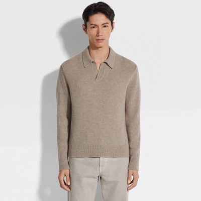 에르메네질도 제냐 남성 폴로 스웨터 - Ermenegildo Zegna Mens Polo Sweater - zec4072x