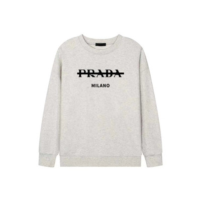 프라다 남성 라운드 맨투맨 - Prada Mens Round Tshirt - prc4101x