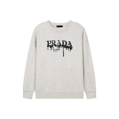 프라다 남성 라운드 맨투맨 - Prada Mens Round Tshirt - prc4105x