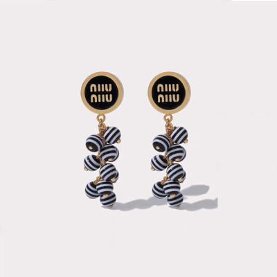 미우미우 여성 골드 이어링 - Miumiu Womens Gold Earring - acc2582x