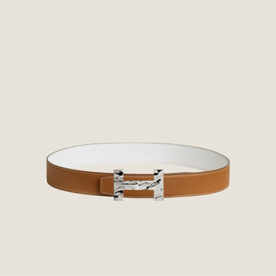 에르메스 남성 리버서블 퀴즈 벨트 - Hermes Mens Quizz Reversible Belt - bel32x