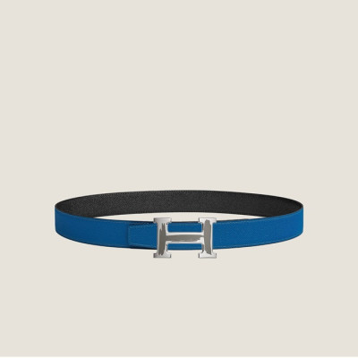 에르메스 남성 리버서블 브러시 벨트 - Hermes Mens Brush Reversible Belt - bel33x