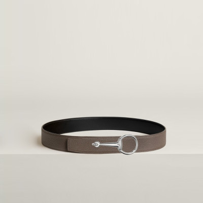 에르메스 남성 리버서블 카사크 벨트 - Hermes Mens Casaque Reversible Belt - bel73x