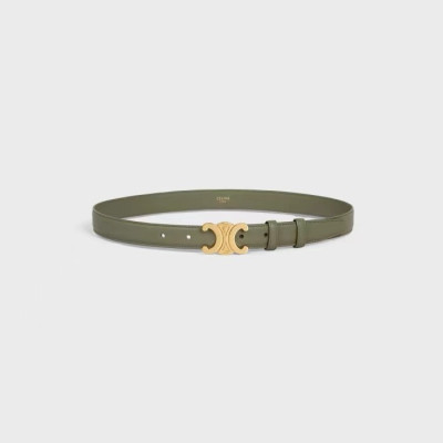 셀린느 여성 트리오페 타우릴롱 벨트 - Celine Womens Triomphe Taurillon Belt - bel113x