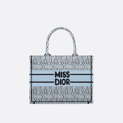 디올 여성 미스 디올 북토트 M1286 - Dior Womens Miss-D Allover BookTote - dib3233x